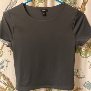 🎉EXPRESS Body Contour Crew Neck Top, Women’s Size Med, Black